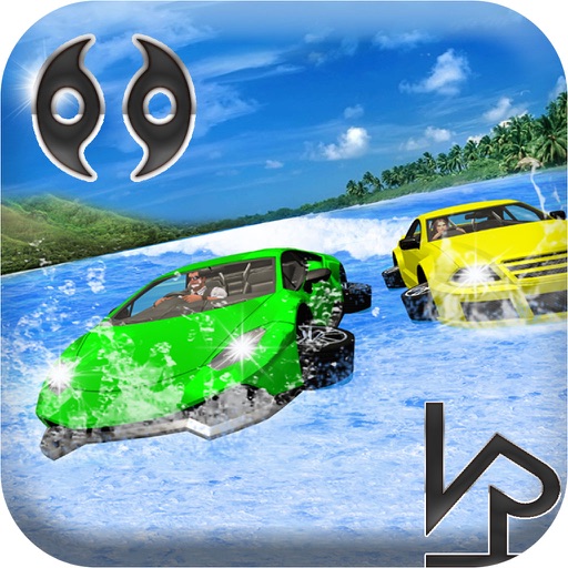 VR Water Surfing Stunt Car Race Simulator icon