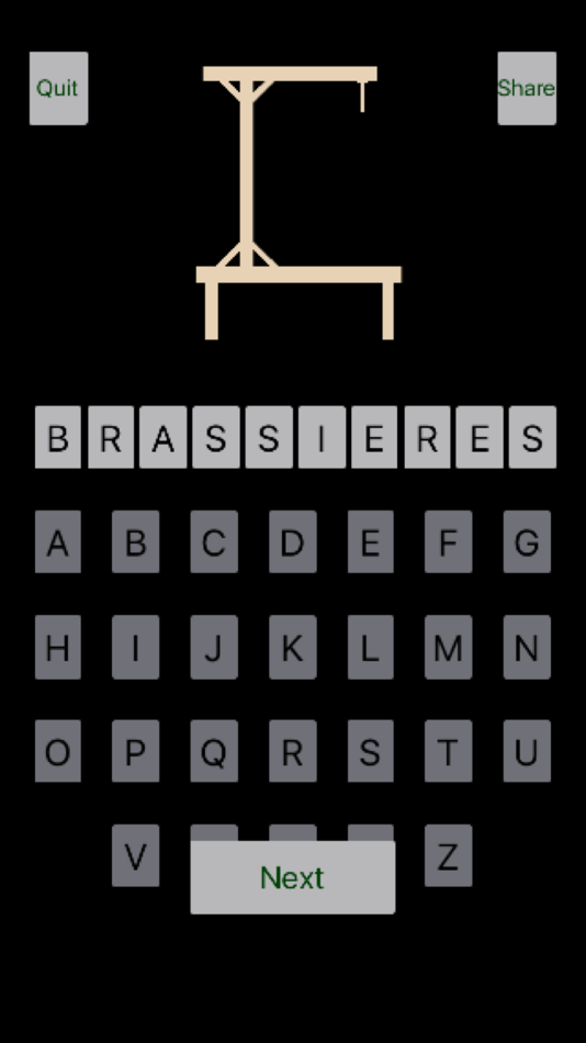 #4. Simple Easy Hangman (iOS) 由: Gergely Nagy