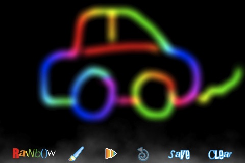 RainbowDoodle - Animated rainbow glow effectのおすすめ画像3