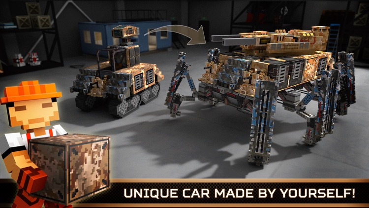 Blocky Cars Online — 3D shooting game