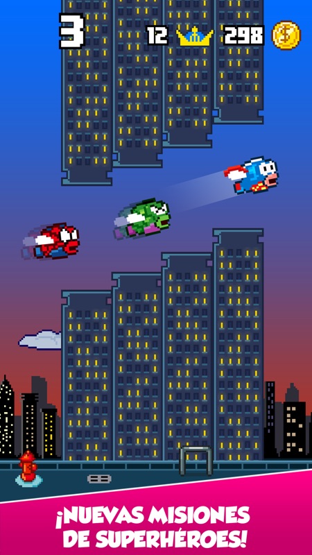 Splashy Fish - Adventure of Flappy Tiny Bird Fish screenshot 1