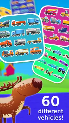 Game screenshot Truck Puzzles for Toddlers. Baby Wooden Blocks apk