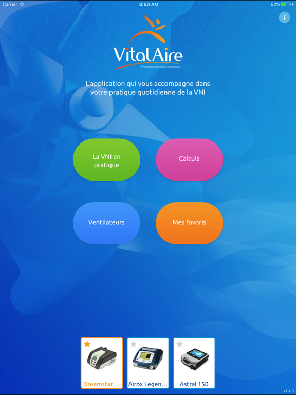 Screenshot #4 pour VitalAire VNI