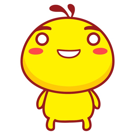 Happy Chicken Animated Emoji Stickers