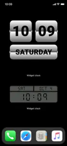 Clock Widget for Home Screen + screenshot #5 for iPhone