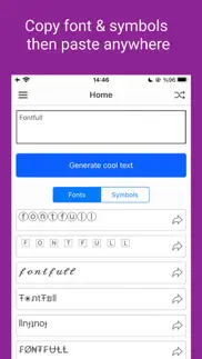 font - keyboard fonta typing iphone screenshot 3