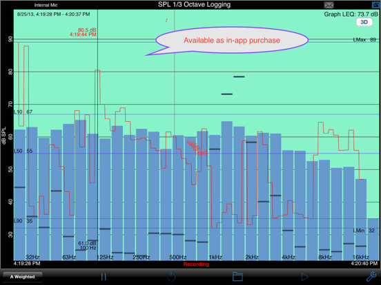 AudioTools - dB, Sound & Audio iPad app afbeelding 5