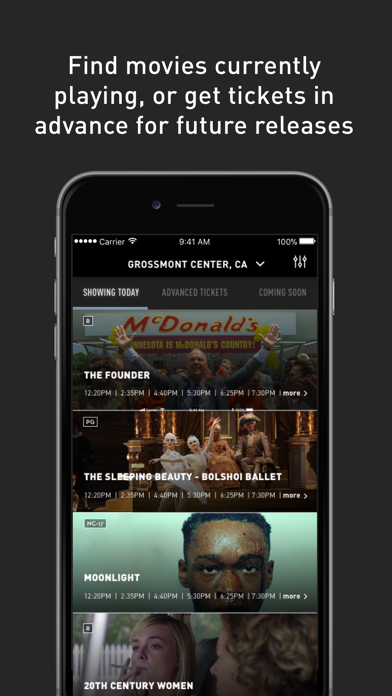 Reading Cinemas - USA Screenshot