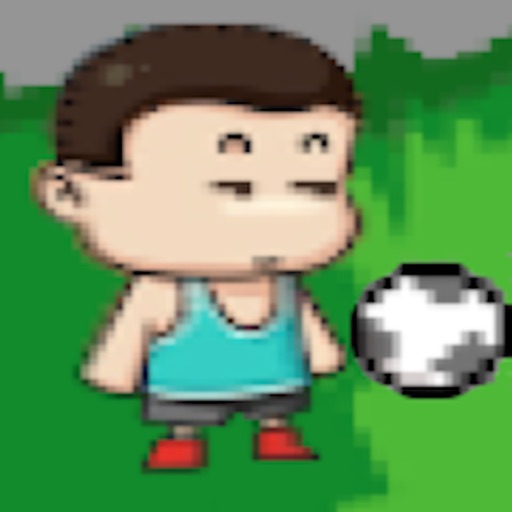 Soccer Boy Juggling Icon