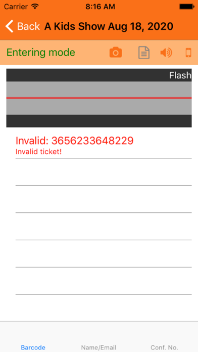 Ticketor Gate iPhone screenshot 5 - Business app