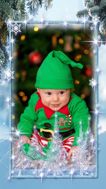 White Christmas Season Photo Frames screenshot-3