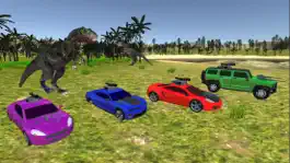 Game screenshot Car Vs Dino Sim : Jurassic Dinosaur Safari Hunter mod apk