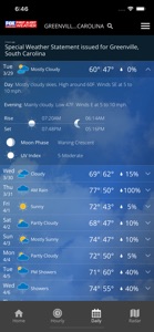 FOX Carolina Weather screenshot #4 for iPhone