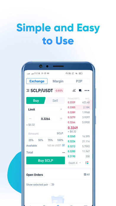 Scallop Exchange Screenshot