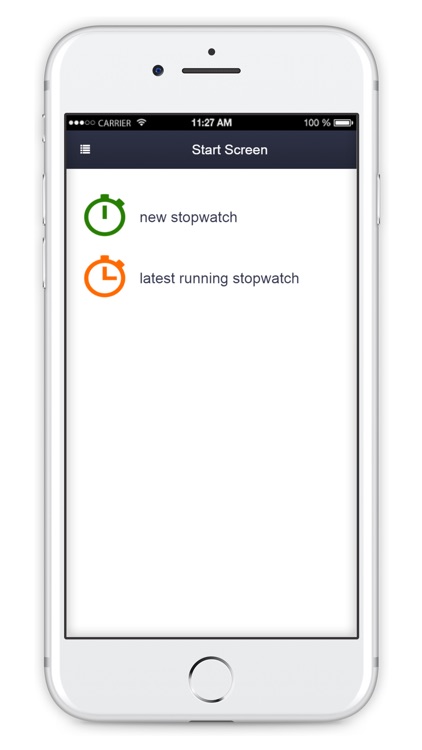 SchoolsRun stopwatch
