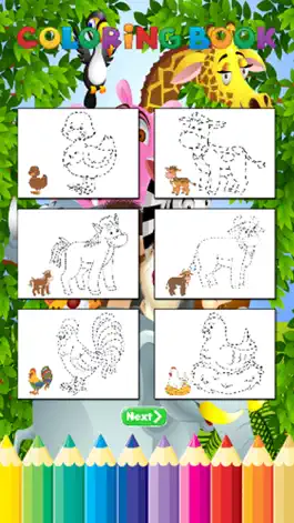 Game screenshot Total Animals Coloring Book - for Kid apk