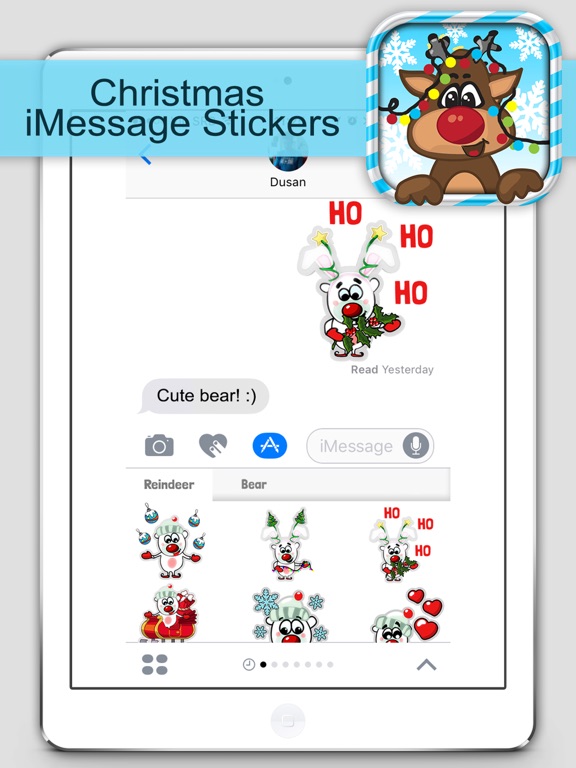 Screenshot #6 pour Noël Autocollants Pour iMessage Amusement SMS