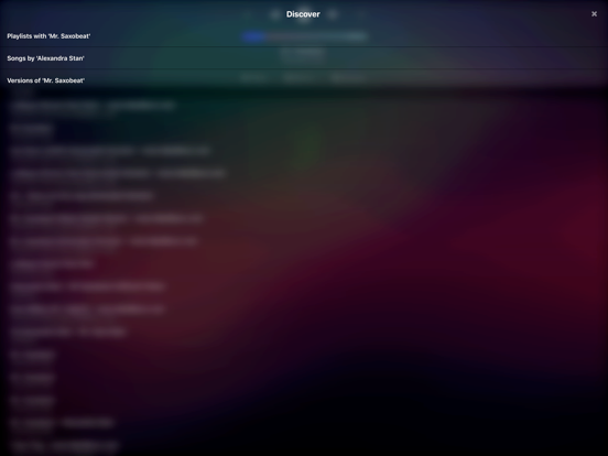 justhearit iPad screenshot 3 - Music app
