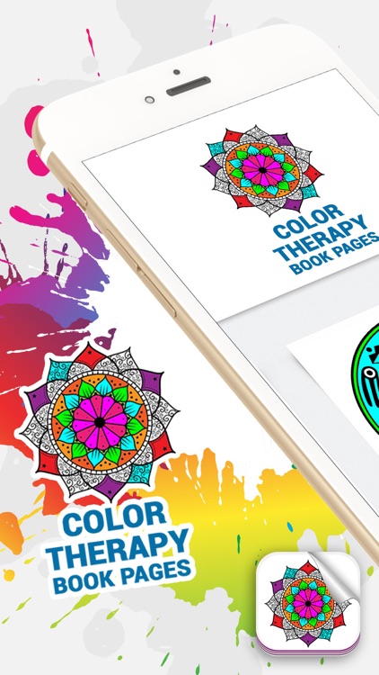 Color Therapy Book Pages