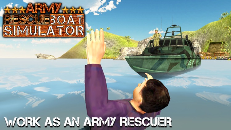 Army Rescue Boat Simulator & 911 Coast Emergency