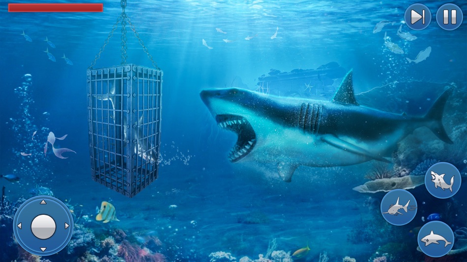 #4. Survival Underwater Shark Game (iOS) Bởi: Umar Dilawar