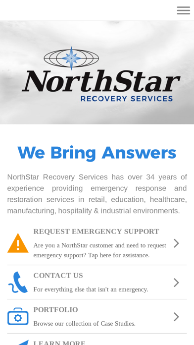 NorthStar Recovery Services Screenshot