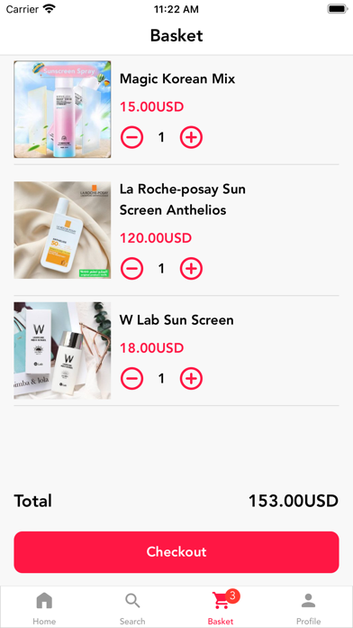 Silver Cosmetics Screenshot