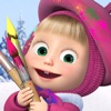 Masha and the Bear Coloring 3D - iPhoneアプリ