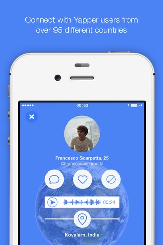 Yapper - Chat avec ta voix, rencontre le monde screenshot 4