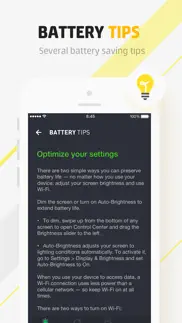battery life doctor -manage phone battery (no ads) iphone screenshot 4