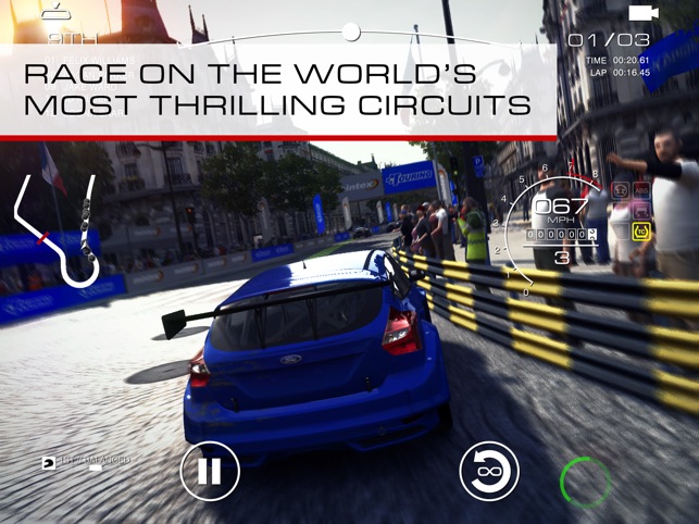 One of my favorite racing games on PC, Grid Autosport, is on mobile and  it's pretty close to the full game. Same tracks, menus, cars, etc :  r/iosgaming