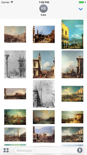 Canaletto Artworks Stickers(圖2)-速報App