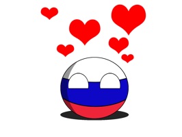 iMesssage stickers CountryBalls - RU