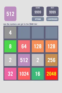 Game screenshot 2048 1024 Addictive Fun With Join Numbers hack