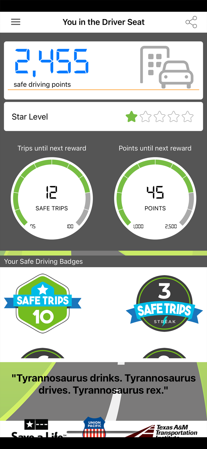 You in the Driver Seat