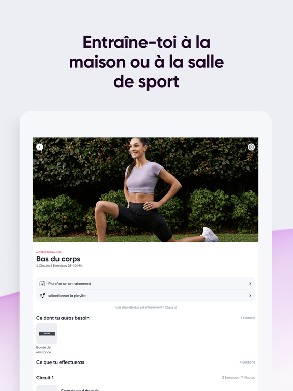 Screenshot #6 pour Sweat: App de fitness femmes