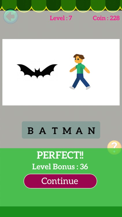 Emoji Guess Quiz: 4 Pics 1 word emoji trivia games screenshot-3