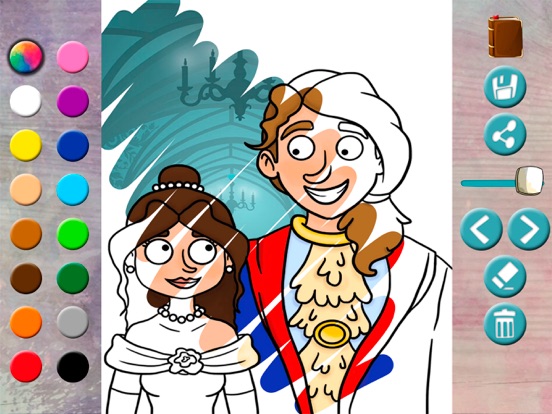 Beauty and the Beast tale iPad screenshot 4 - Book app