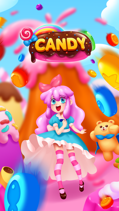 Candy Sweet Legends Match 3 Screenshot