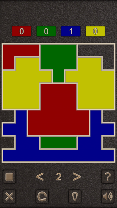 Four Color Shape Puzzle Screenshot