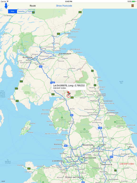 UK Postcode's Location and Location's Post codeのおすすめ画像1