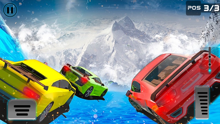 Frozen Water Slide Car driving simulator pro screenshot-4