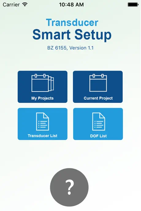 Transducer Smart Setup