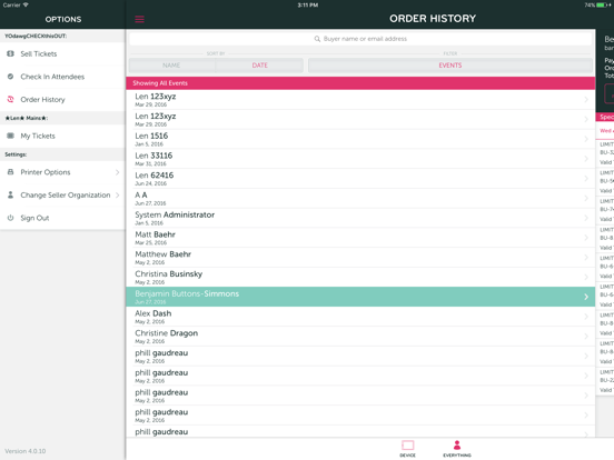 Screenshot #4 pour Ticketleap Classic