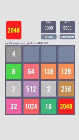 Game screenshot 2048 - Fun Addictive With Join Number mod apk