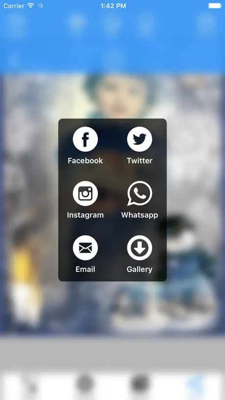Winters Photo Frames & Snowfall Picture Effects
