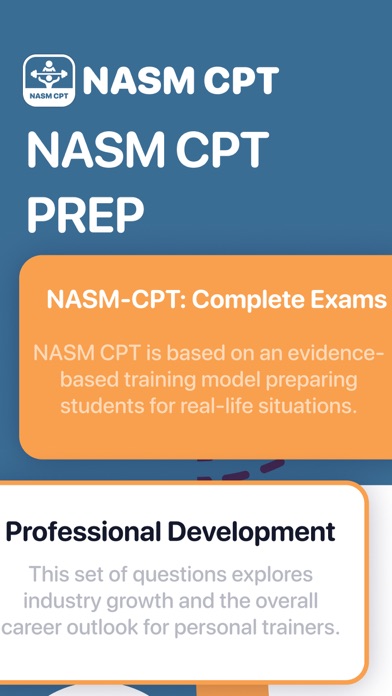 Screenshot #1 pour NASM CPT Fitness Prep