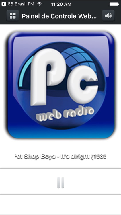 Painel de Controle Web Rádio