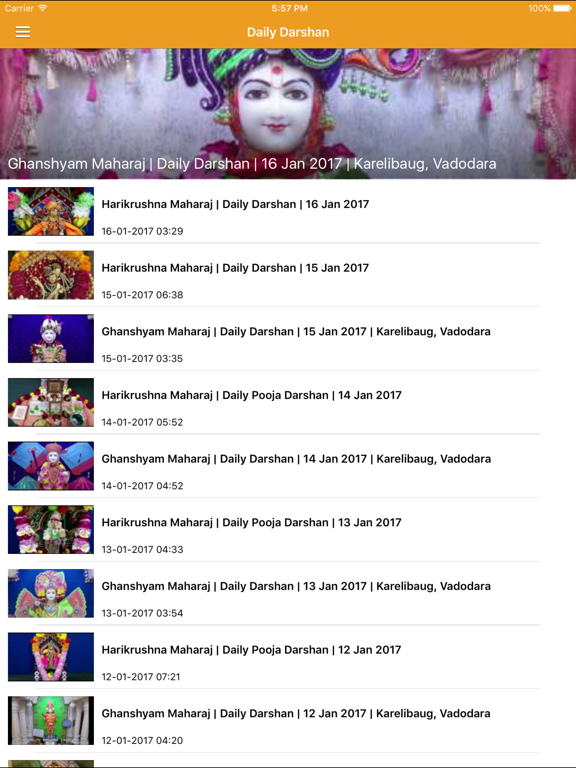 Screenshot #4 pour Swaminarayan Katha Video