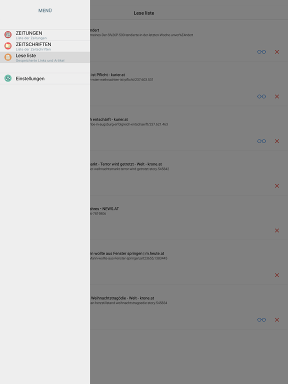 Screenshot #6 pour Österreichischen Zeitungen Und Zeitschriften